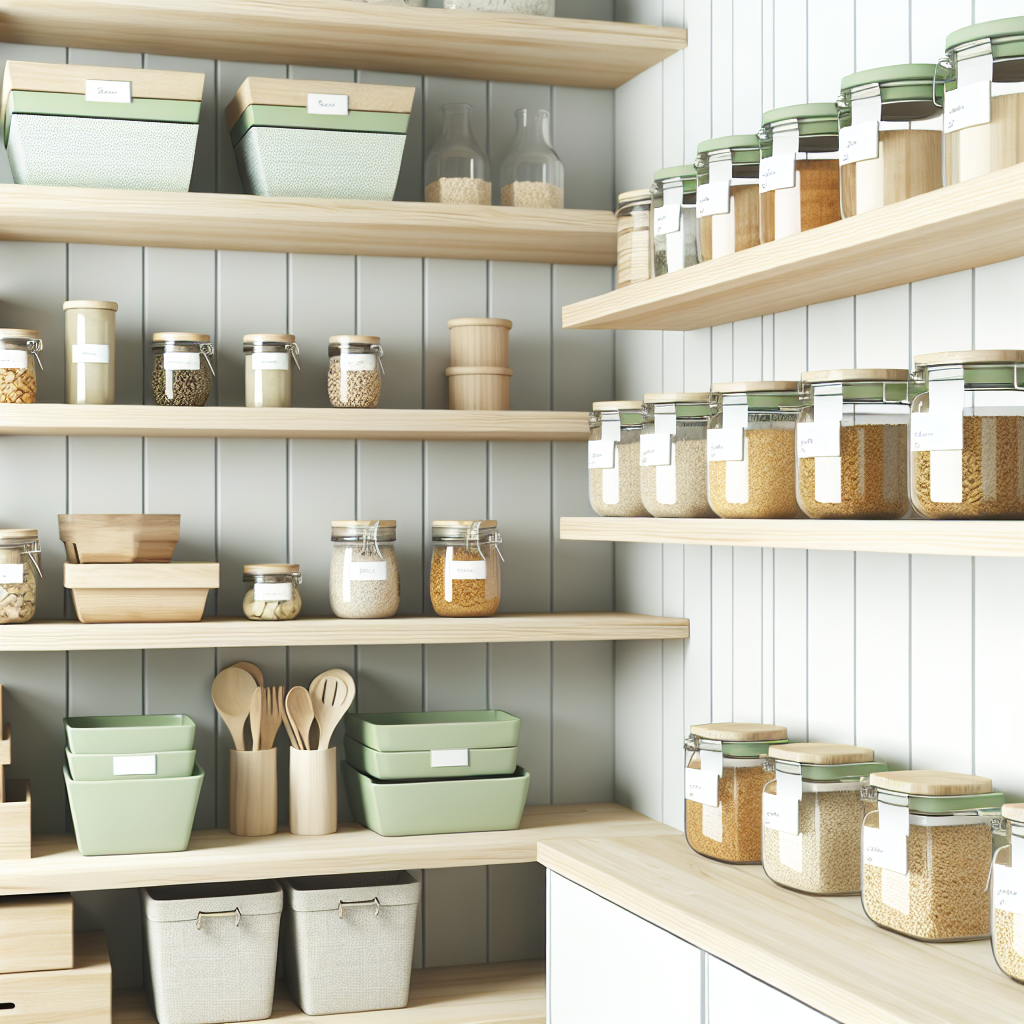 Pantry organization